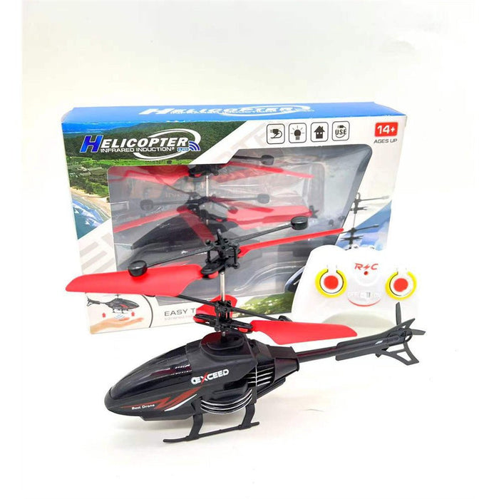 A13 Response Flying Helicopter - USB Rechargeable Induction Hover Toy with Remote Control - Ideal for Kids' Indoor and Outdoor Games - Shopsta EU