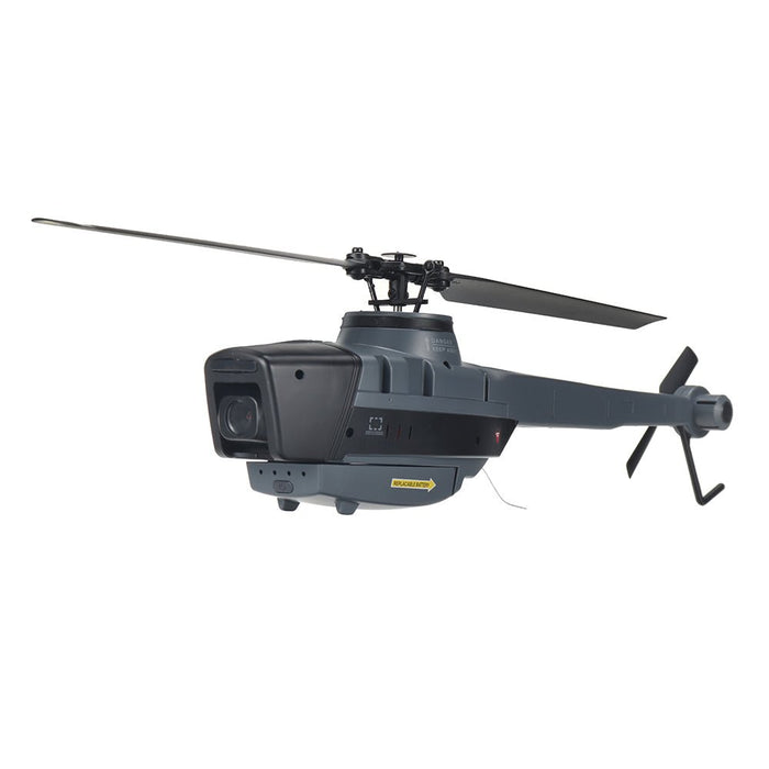 C128 2.4G 4CH 6-Axis RC Helicopter - 1080P Camera, Optical Flow Localization, Altitude Hold, Flybarless - Perfect for Stabilized Aerial Photography and Smooth Flying Experience - Shopsta EU