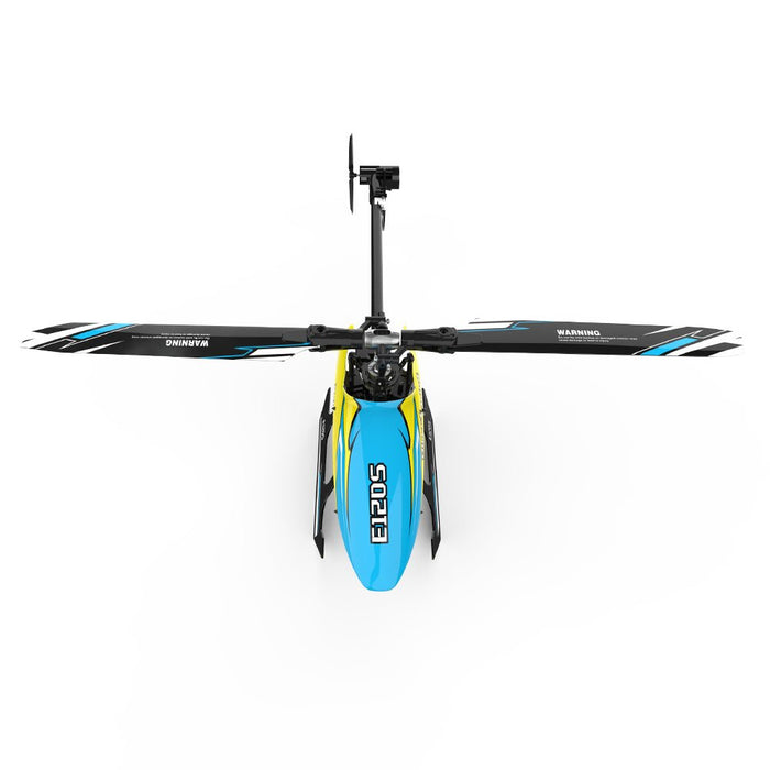 Eachine E120S - 2.4G 6CH 3D6G Brushless Direct Drive Flybarless RC Helicopter with FUTABA S-FHSS Compatibility - Perfect for Enthusiasts and Advanced Pilots - Shopsta EU