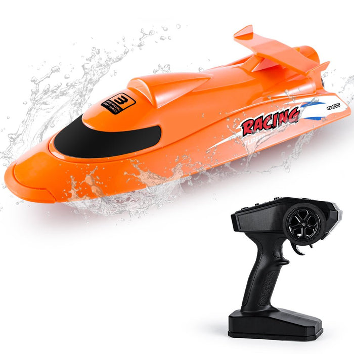 Flytec V009 Jet Boat - 2.4G Remote Control, 50km/h Turbine Driven RTR Ship Model - Perfect for Speed Enthusiasts and RC Hobbyists - Shopsta EU