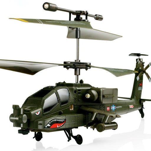 SYMA S109G 3.5CH Beast RC Helicopter RTF AH-64 Military Model Kids Toy - Shopsta EU