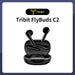 Tribit FlyBuds C2 Wireless Bluetooth Earphones 4 Mics Call Noise Canceling Crystal-Clear Calls Earbuds 32H Playtime Headphones - Shopsta EU