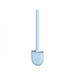 Silicone Toilet Brush with Quick‑Dry Base, Flexible Flat Head and Non‑Slip Handle