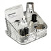 Clear Cosmetic Storage Box – Vanity Makeup & Skincare Organiser (3 / 4 / 5 Grid)