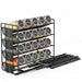 Slide Spice Rack Organizer — 2- or 4-Tier Pull-Out Metal Spice Drawer for Kitchen & Dining
