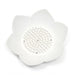 Silicone Lotus Soap Dish with Drain — Single Bathroom Soap Holder