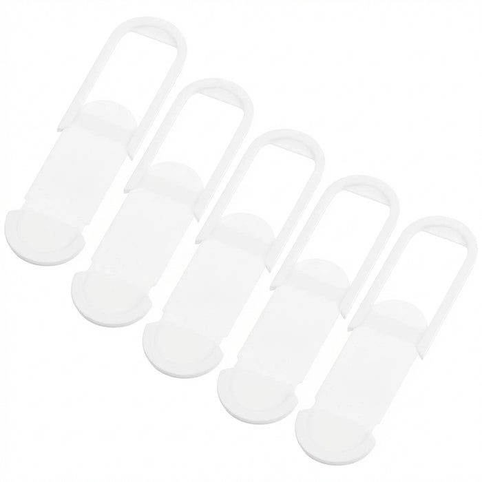 Webcam Cover Slider — Slim Laptop Camera Privacy Blocker (Black or White)