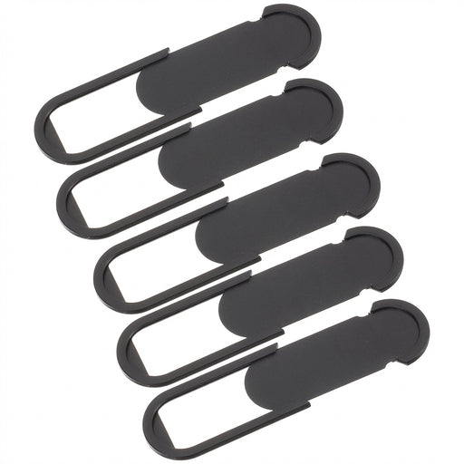 Webcam Cover Slider — Slim Laptop Camera Privacy Blocker (Black or White)