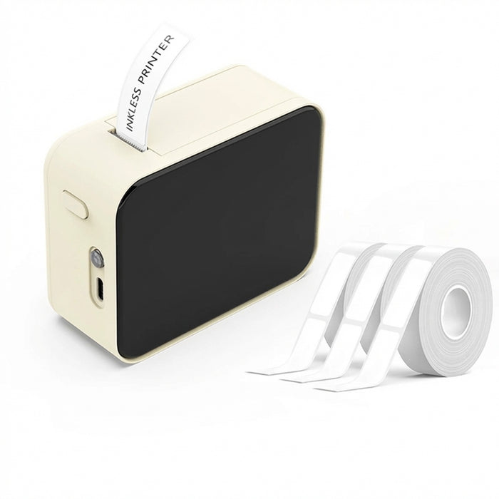 P15 Mini Portable Thermal Label Printer — Bluetooth, Inkless, Type-C Recharge