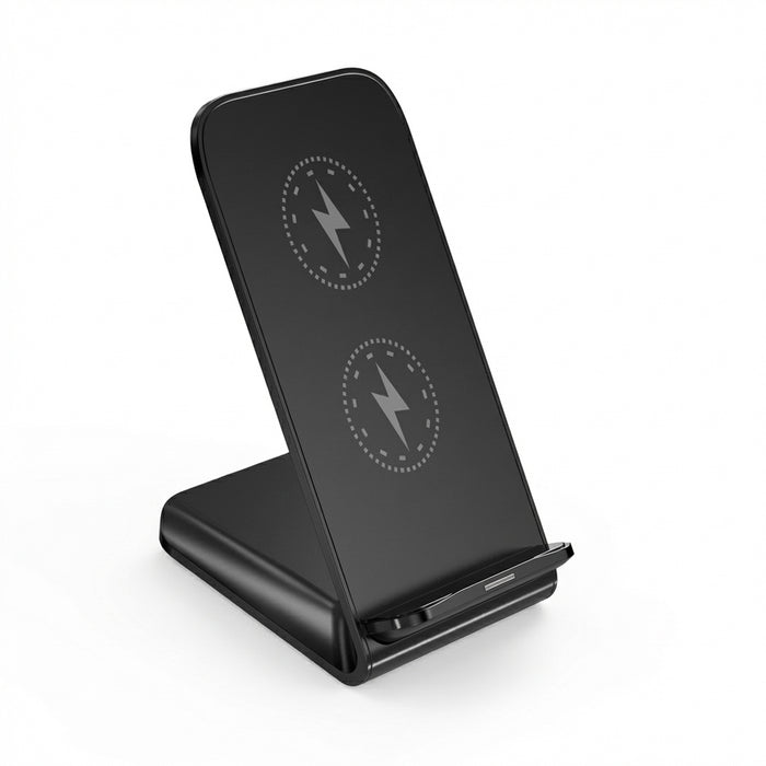 Fast Wireless Charging Stand — Up to 15W for iPhone & Samsung