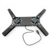 Foldable Laptop Cooler with Dual 60mm Fans — USB-Powered Stand for 7–15-inch Notebooks