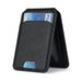 Magnetic PU Leather Wallet Phone Case — MagSafe Compatible with Card Pocket & Stand