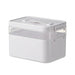 Large Multi-tier Medical Storage Box — Portable Medicine Display Rack