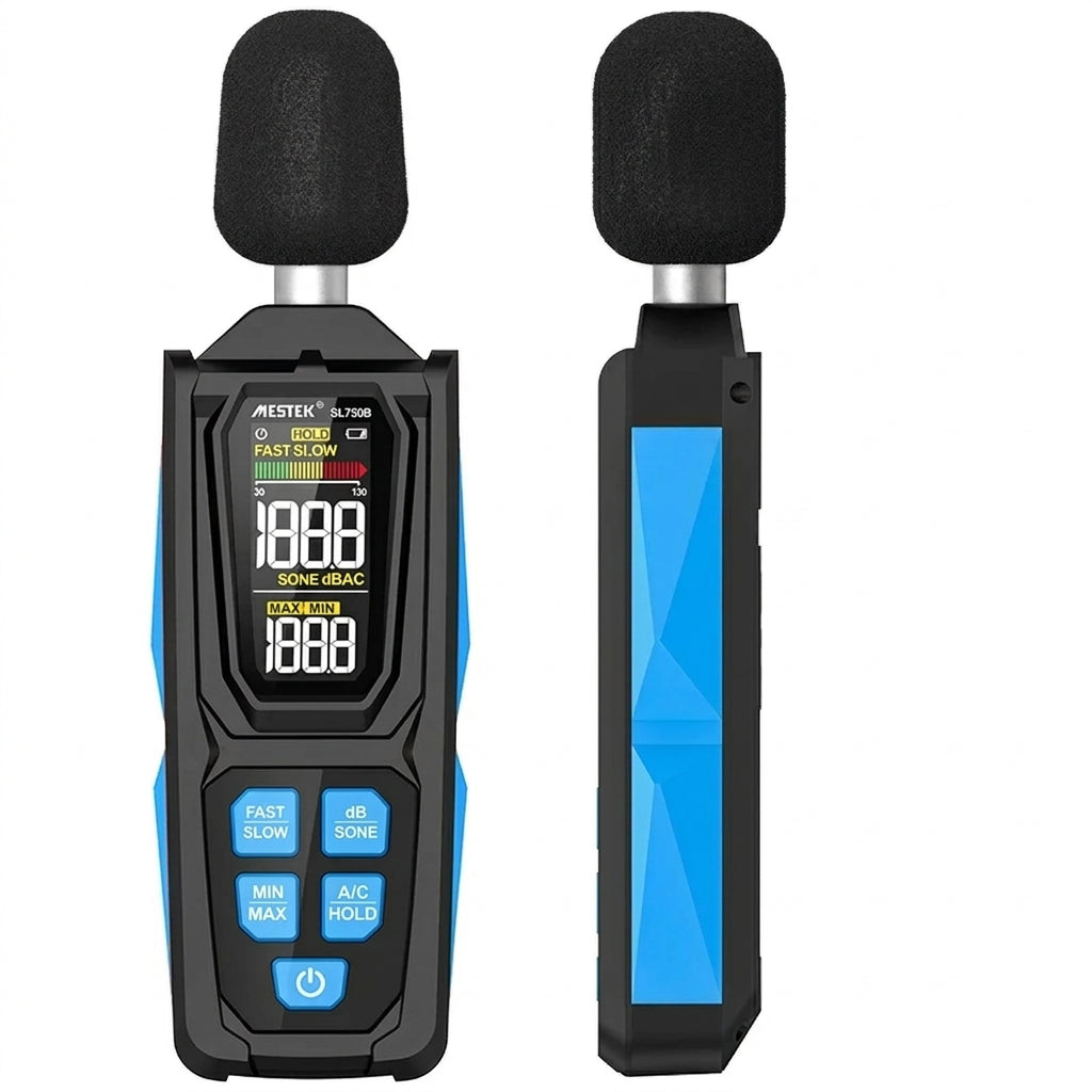 Professional Digital Decibel Meter 30–130 dB — Handheld Sound Level Meter