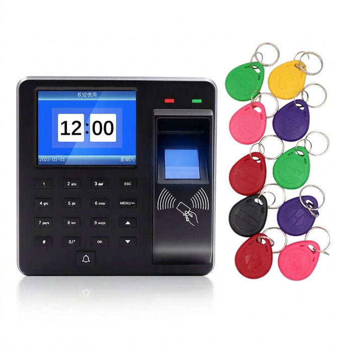 125kHz RFID Fingerprint Time & Attendance Terminal — Biometric Door Access Control