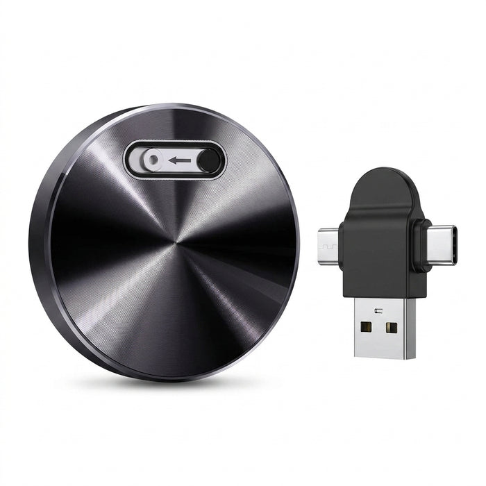 Mini Voice‑Activated Digital Recorder with Built‑in Magnet (Q37)