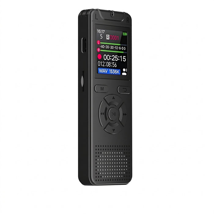 Digital Voice‑Activated Recorder T53 — WAV Recording, MP3 Playback, USB Flash Drive