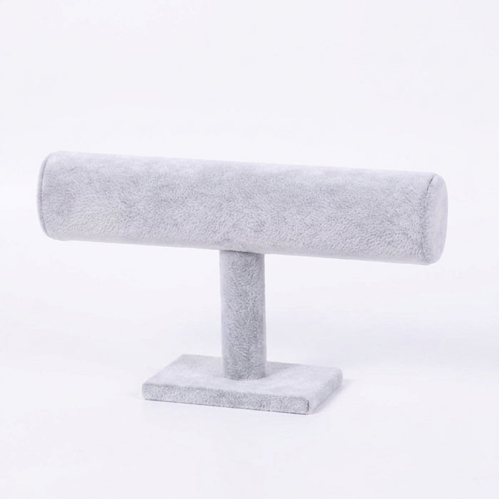 T-shaped Jewellery & Watch Display Stand - Vertical Desktop Bracelet Holder