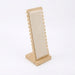 Bamboo Jewellery Display Stand — Large Capacity Necklace & Bracelet Rack (Desktop)