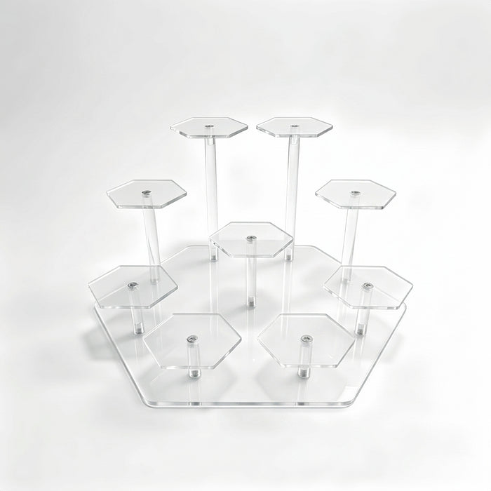 Acrylic Multi‑Style Jewellery Display Stand – Multifunctional Accessory Display