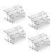 Acrylic Display Stands — 3/6/9/12 Pack Clear Mini Organisers for Perfume, Dolls & Jewellery