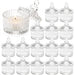 Votive Candle Holders with Lids — Glass Tealight Holders for Weddings & Centrepieces