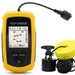 Portable Sonar Fish Finder — 100 m Depth, 45° Beam & Fish Alarm