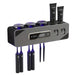 UV Sanitising Wall-Mounted Toothbrush Holder with Automatic Toothpaste Dispenser & USB Charging