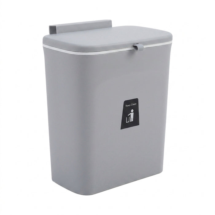 Kitchen Compost Bin — 9L Hanging Bin with Odour-Sealing Lid