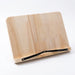 Bamboo Adjustable Book Stand – Portable Folding Book & Cookbook Holder 28×20cm