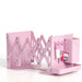 Retractable Metal Desktop Bookstand with Basket, Hooks & Removable Pen Holder