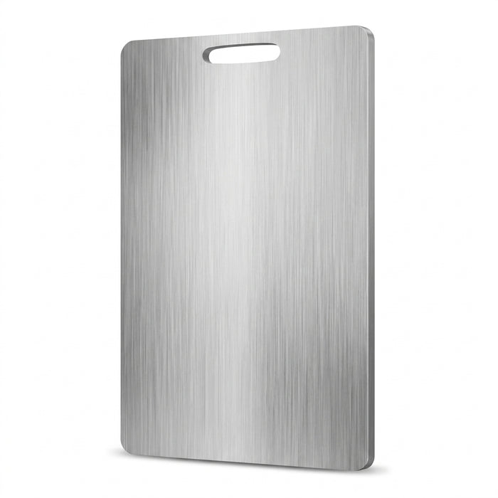 Stainless Steel Double-Sided Chopping & Dough Kneading Board