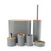 6-piece Bathroom Accessory Set — Toothbrush Holder & Vanity Essentials