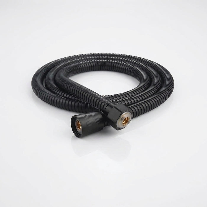 8-Mode High-Pressure Black Handheld Shower Head — Water-Saving, Fall-Resistant