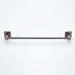 Gun Grey Bathroom Hardware Set — Towel Bar, Paper Holder, Ring & Hook