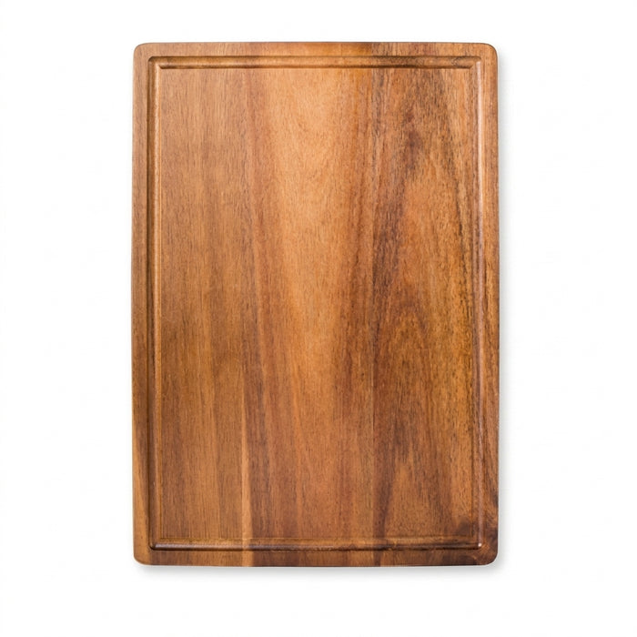 Wooden Double‑Sided Cutting Board — Rectangle, M & L — Charcuterie, Pizza & Bread Serving Board