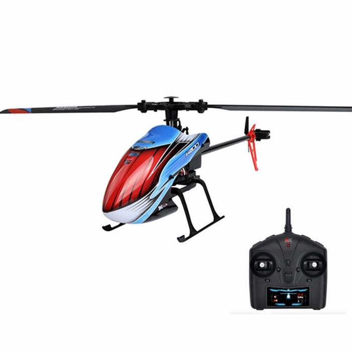 WLtoys XK K200 - 4CH 6-Axis Gyro Altitude Hold, Optical Flow Localization, Flybarless RC Helicopter - Perfect for Beginners and RTF Enthusiasts - Shopsta EU