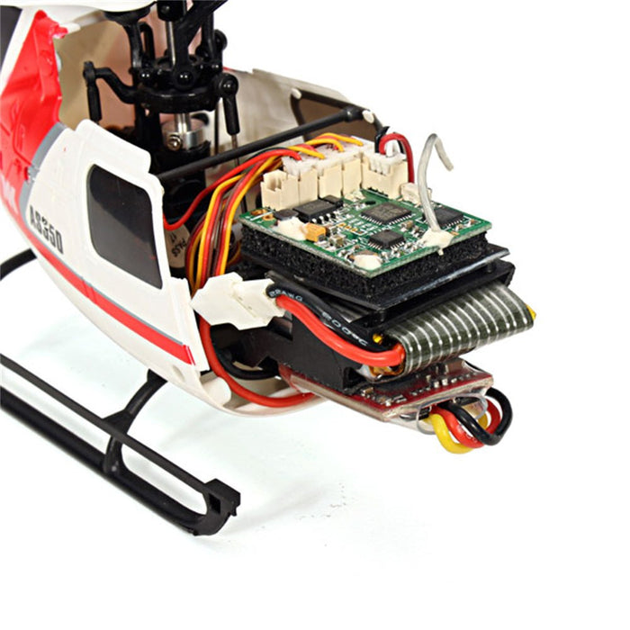 XK K123 6CH AS350 - Brushless Scale RC Helicopter BNF/RTF Mode 2 - Perfect for Remote Control Enthusiasts - Shopsta EU